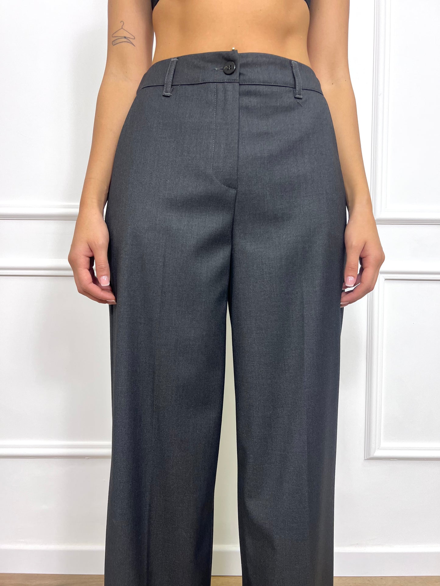SUSY MIX PANTALONE FULL LENGHT SARTORIALE CAMILLA GRAFFITE