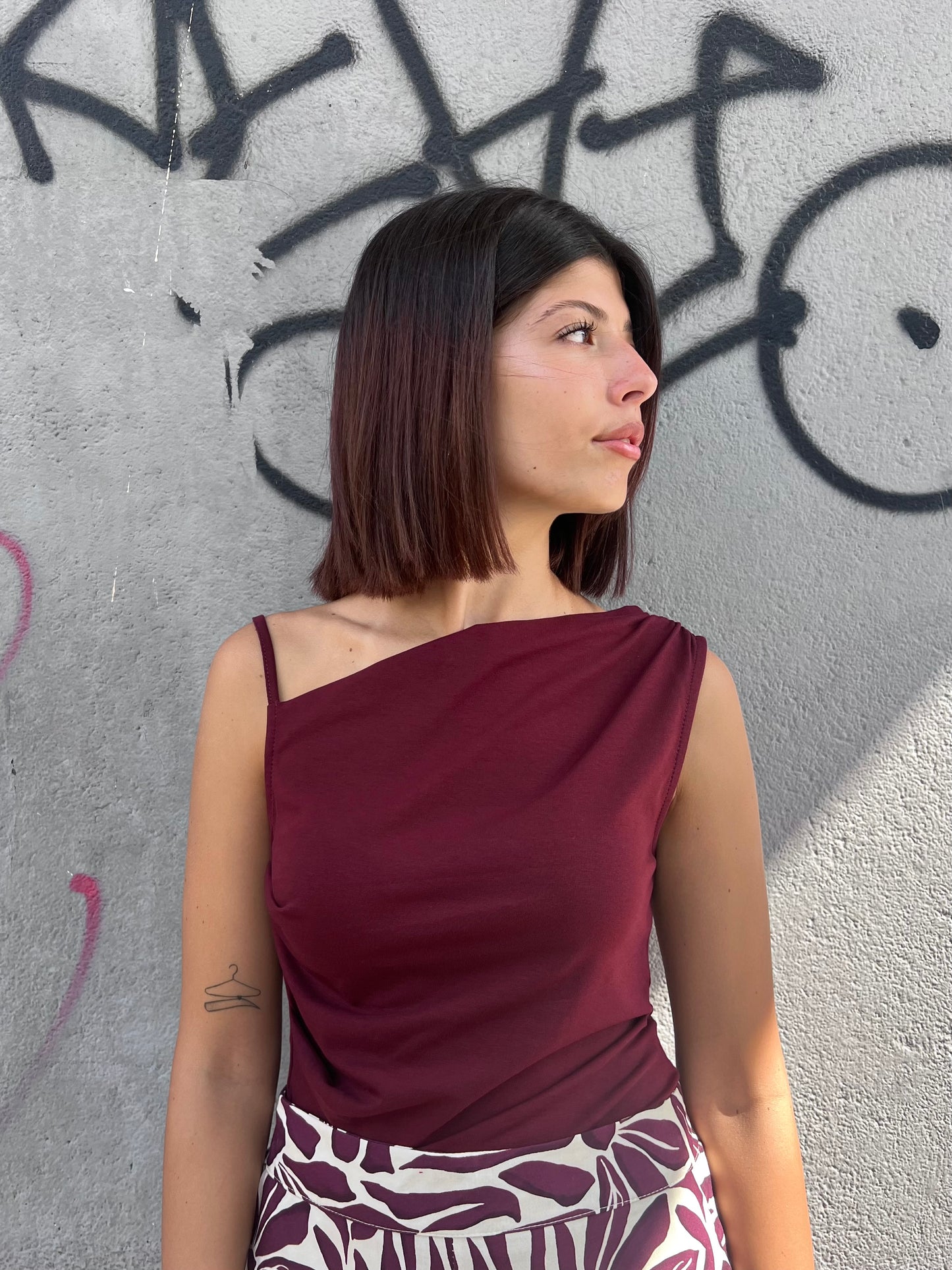 SUSY MIX CANOTTA MONOSPALLA ROBY VINO