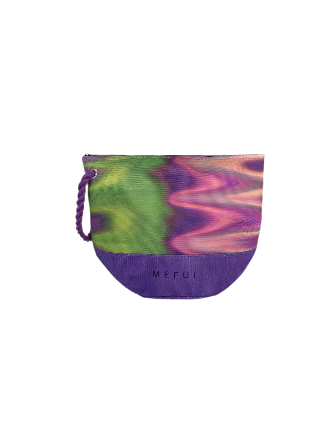 POCHETTE MARE CON CERNIERA FANTASIA VIOLA