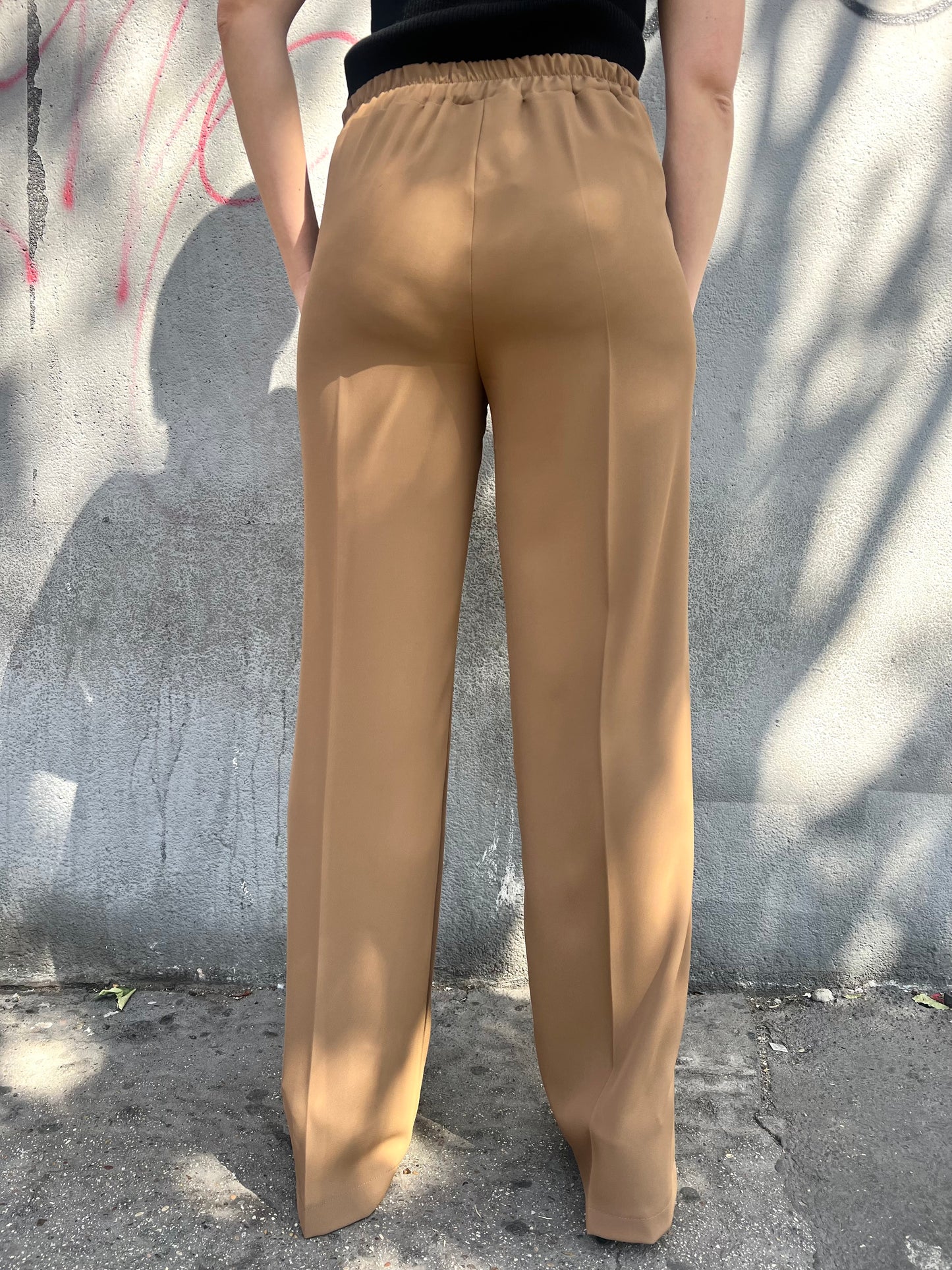 SUSY MIX PANTALONE FLUIDO FULL LENGHT MIRIAM CAMMELLO