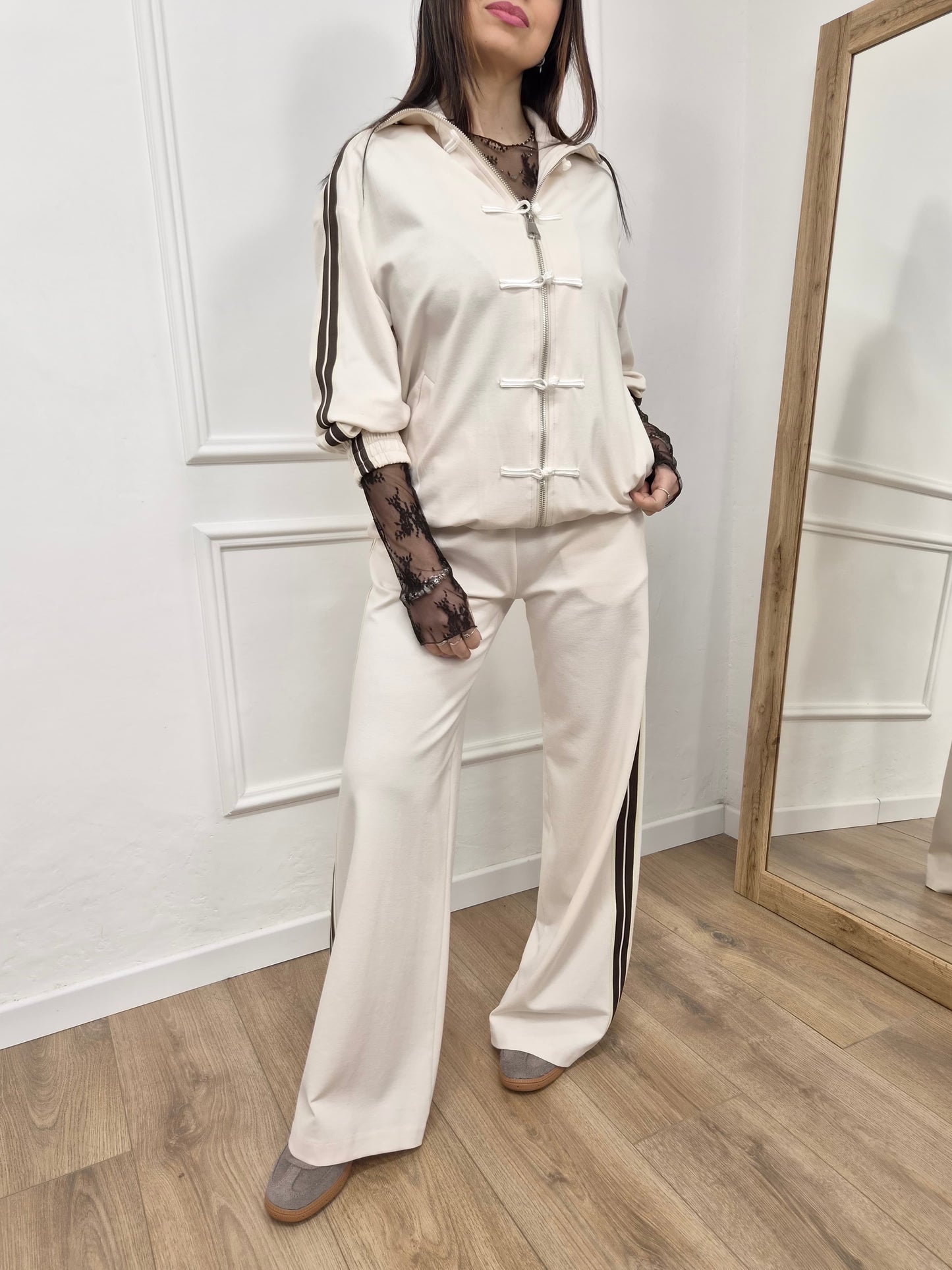 SUSY MIX FELPA ALAMARI BANDE AMALIA BURRO