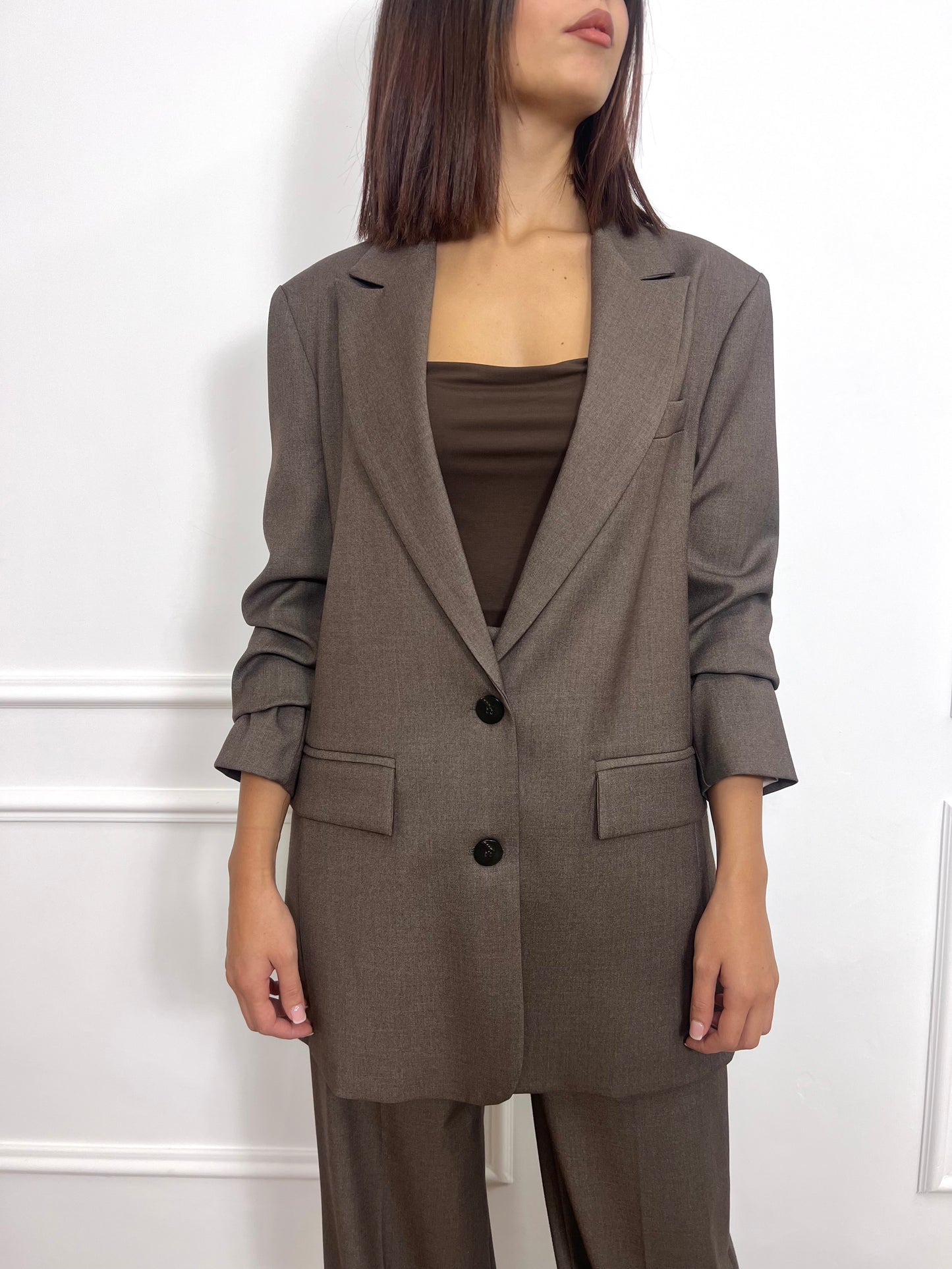 SUSY MIX GIACCA MONOPETTO SARTORIALE CAMILLA KASHA