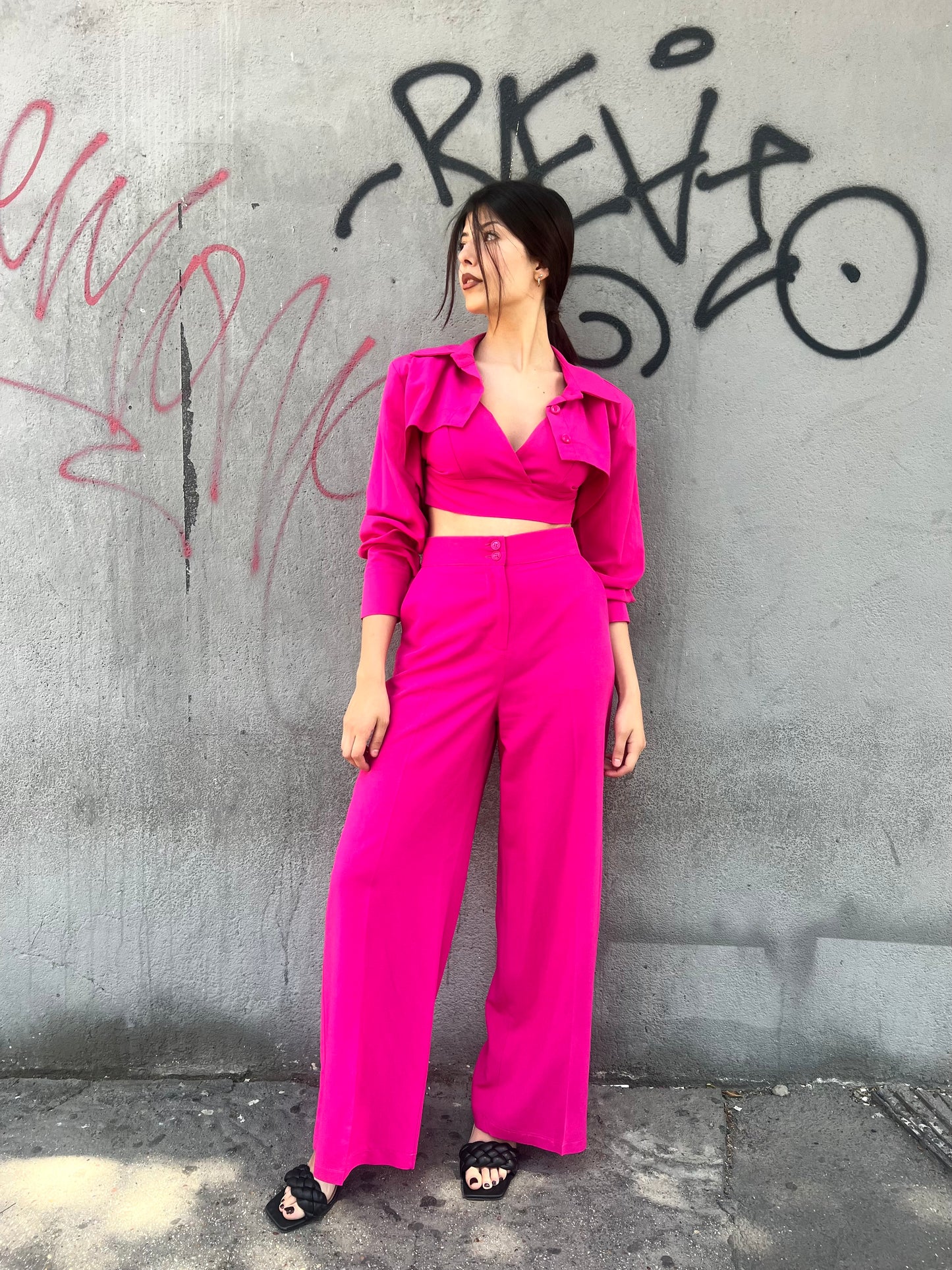 SUSY MIX COMPLETO 3 PEZZI VANESSA FUCSIA