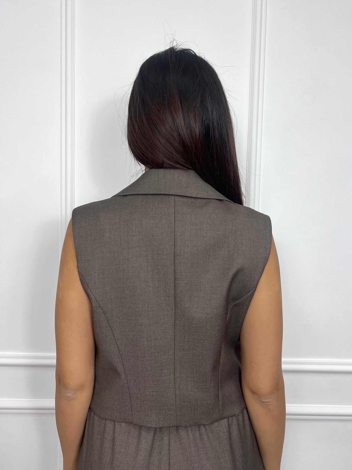 SUSY MIX GILET SARTORIALE REVER CAMILLA KASHA