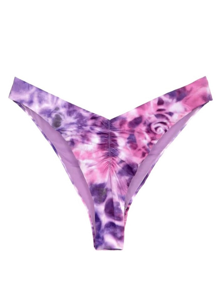 CHANGIT BIKINI TRIANGOLO E SLIP AMERICANO FISSO LILLA