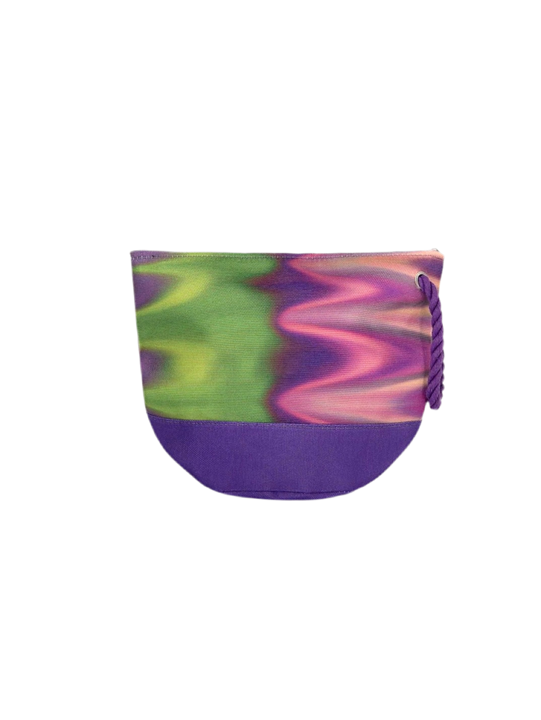 POCHETTE MARE CON CERNIERA FANTASIA VIOLA