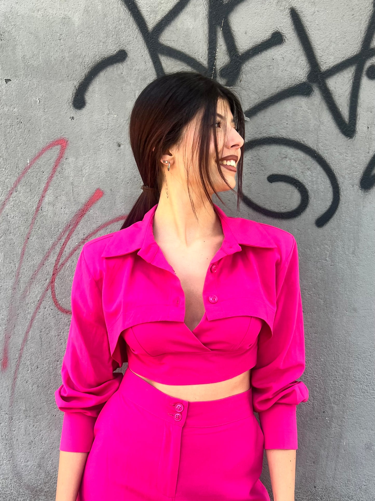 SUSY MIX COMPLETO 3 PEZZI VANESSA FUCSIA