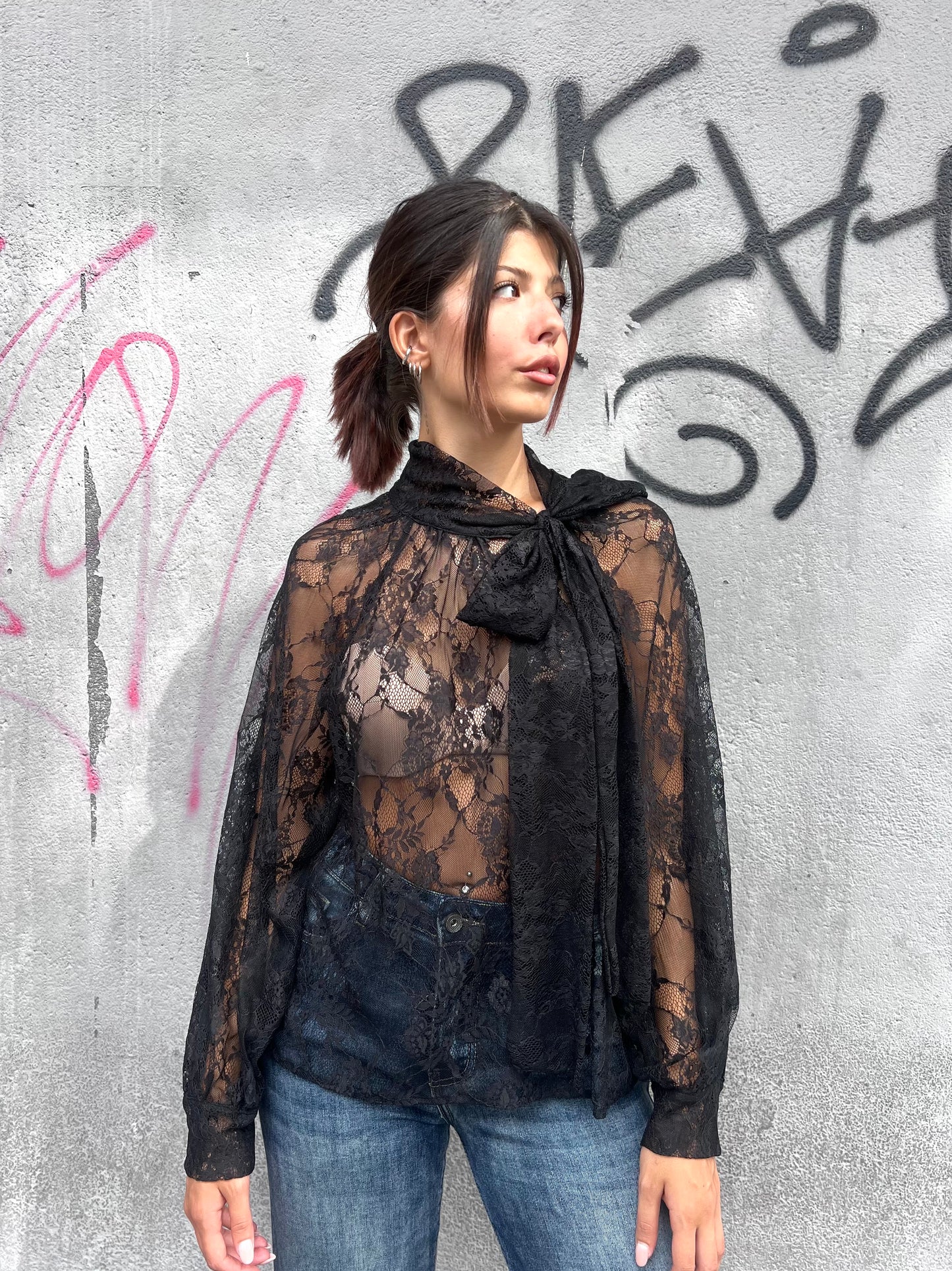 SUSY MIX CAMICIONE DENIM STONE WASH STRASS BENNY VINO