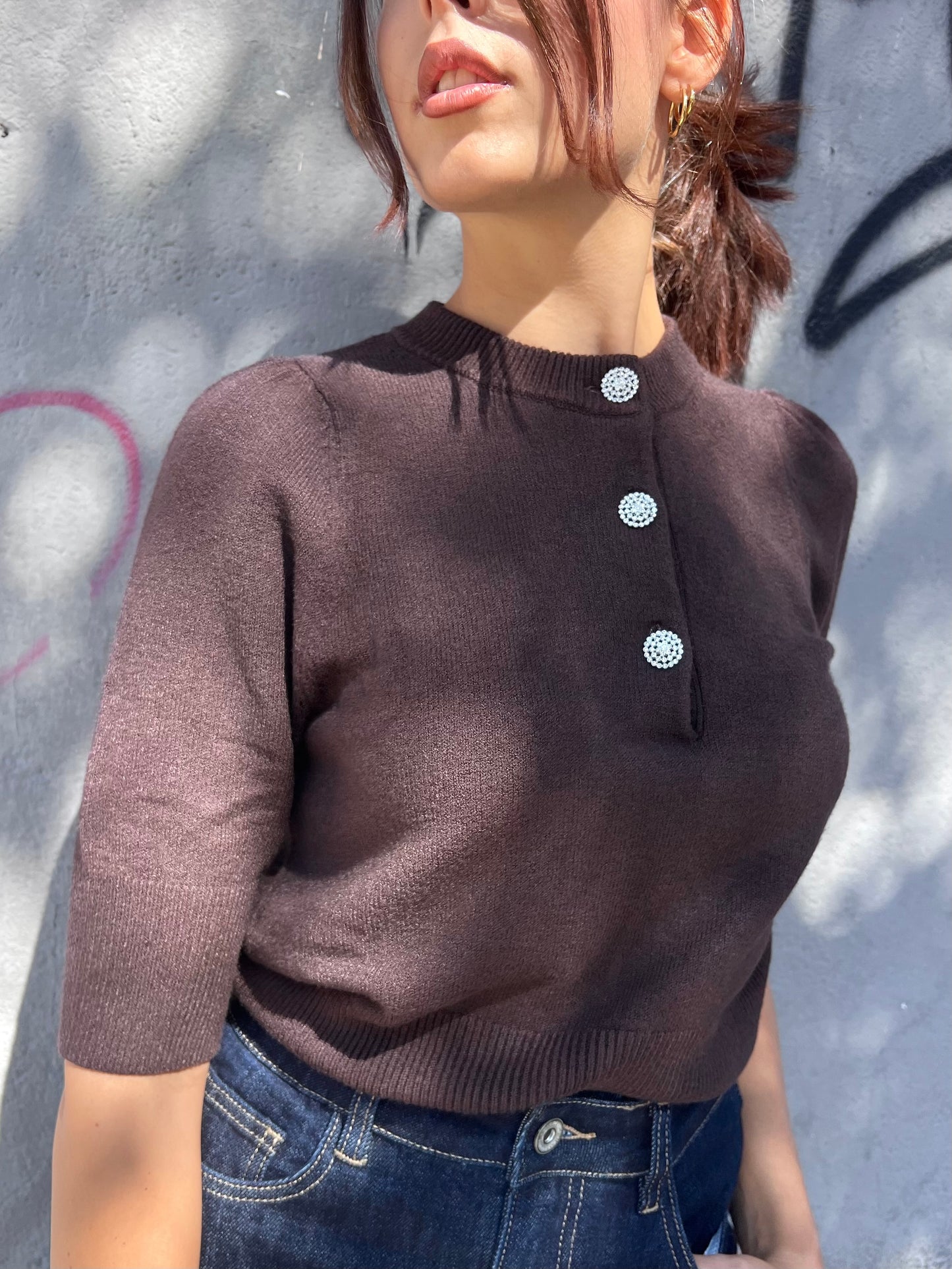 SUSY MIX PULL M/C BOTTONI GIOIELLO IOLANDA MORO