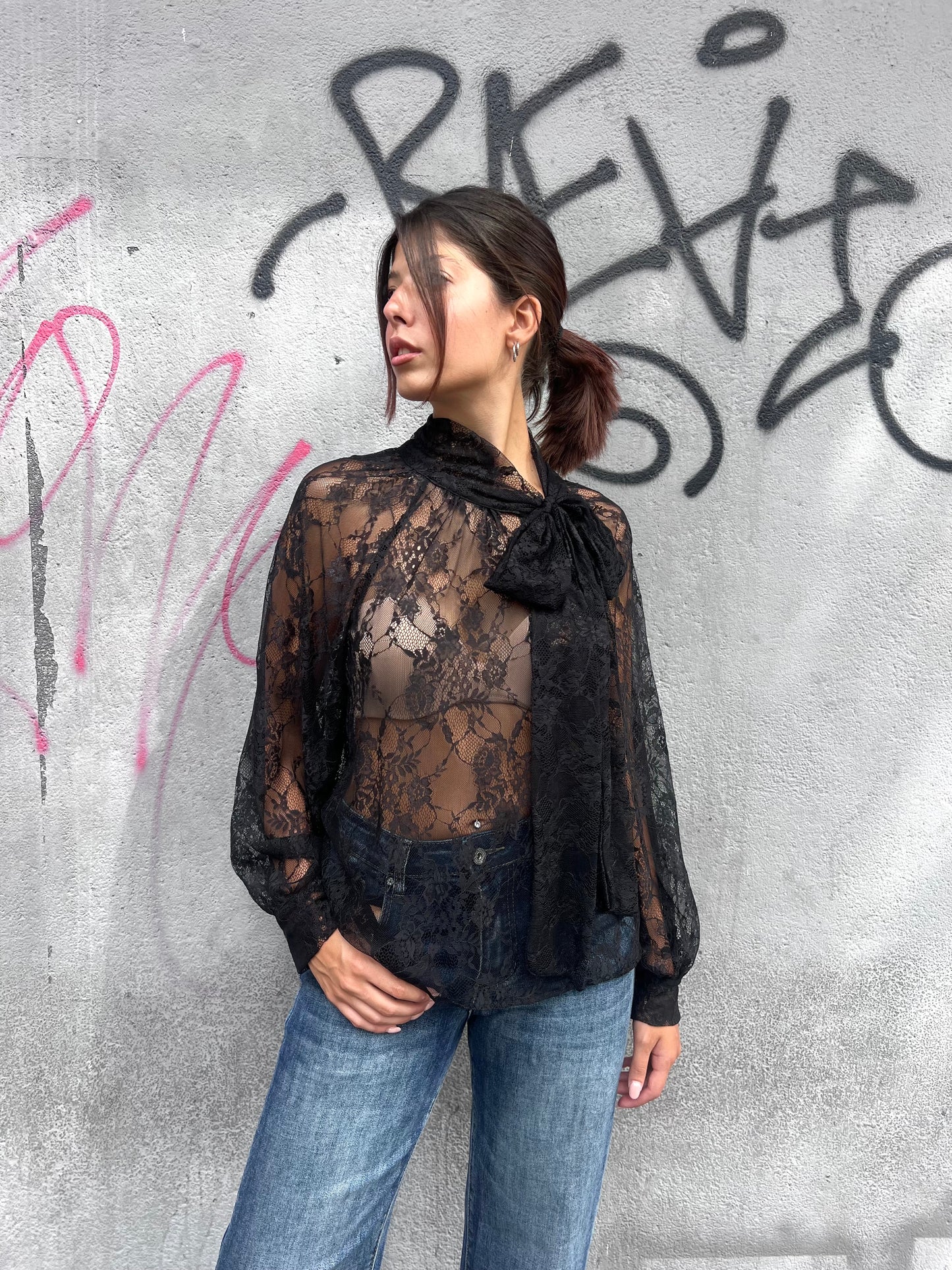 SUSY MIX CAMICIONE DENIM STONE WASH STRASS BENNY VINO