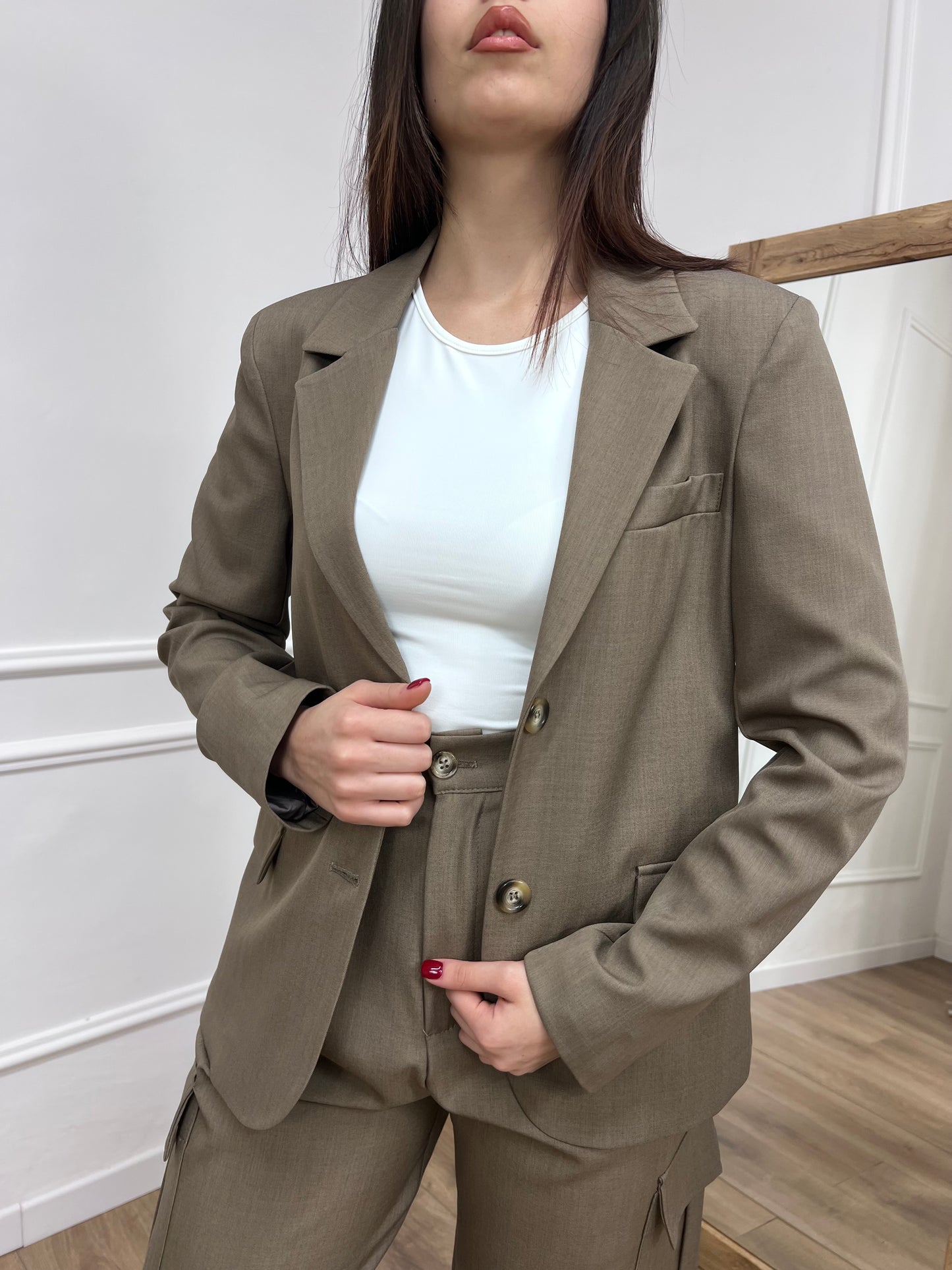 SUSY MIX GIACCA MONOPETTO AVVITATA CECILIA CACHA