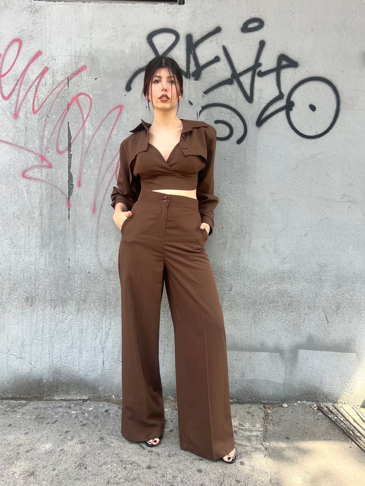 SUSY MIX COMPLETO 3 PEZZI VANESSA CIOCCOLATO