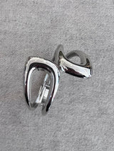 BRACCIALE RIGIDO DETTAGLIO ASIMMETRICO GAIA SILVER