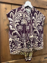 BLUSA SMANICATA FANTASIA TROPICALE FICO SUSY MIX