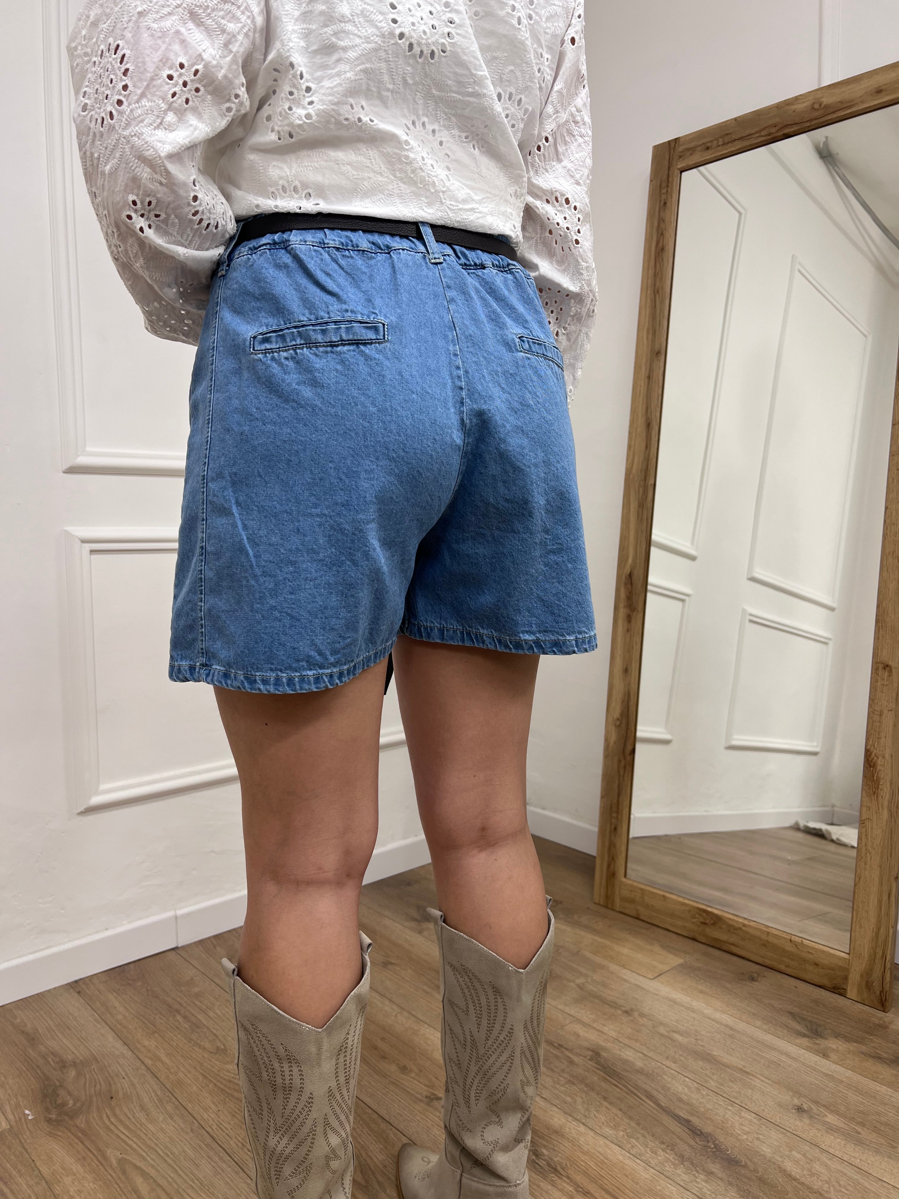 SHORT TASCA STELLINA  LIGHT BLU SUSY MIX