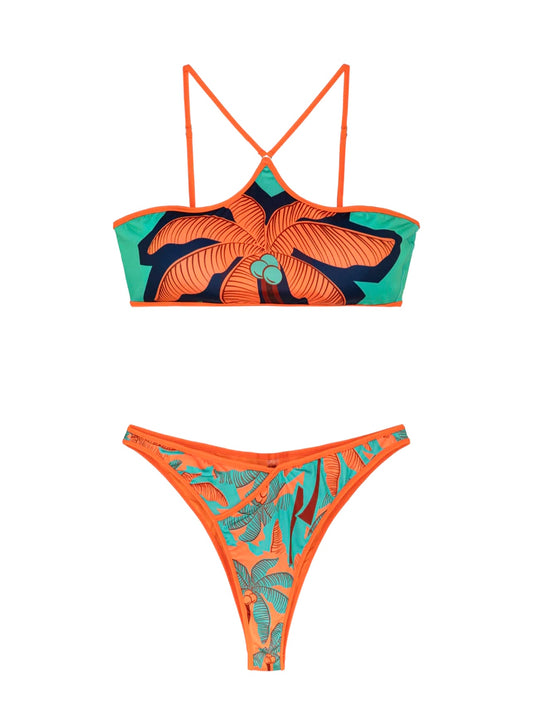 BIKINI TOP E SLIP AMERICANO FISSO EXOTIC