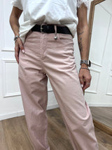 PANTALONE VITA ALTA OVETTO “CUORE” ROSA SUSY MIX
