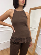 CANOTTA COSTINE PIZZO ASIMMETRICO MORO SUSY MIX