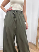PANTALONE PALAZZO PUNTO MILANO MILITARE MOTEL