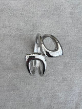 BRACCIALE RIGIDO DETTAGLIO ASIMMETRICO GAIA SILVER