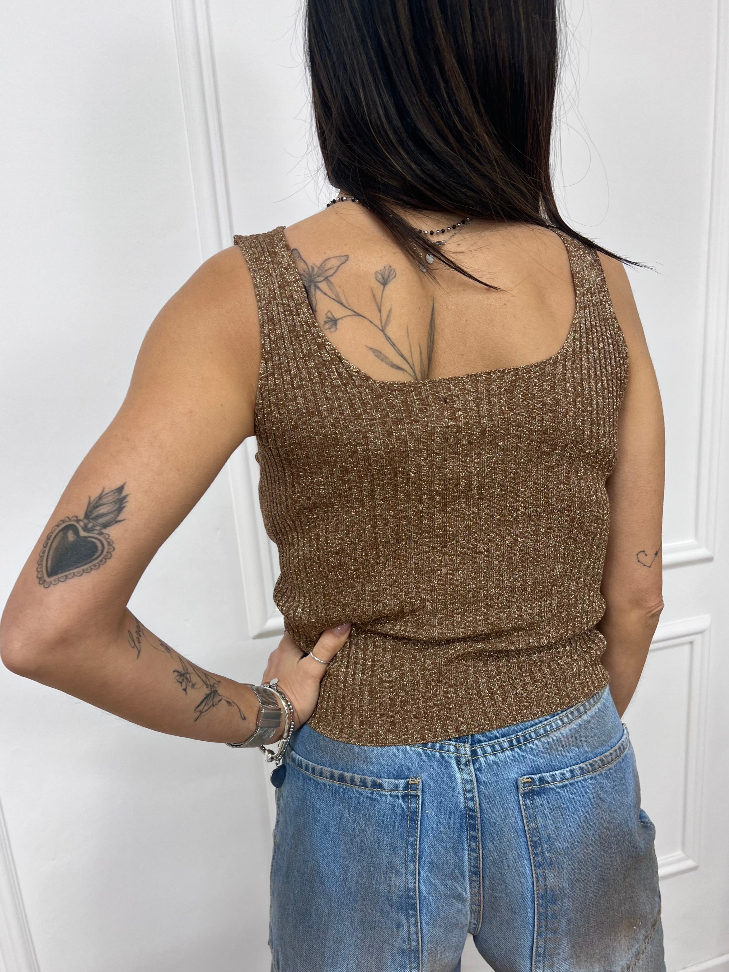 CARDIGAN COSTE LUREX MALEN MORO SUSY MIX