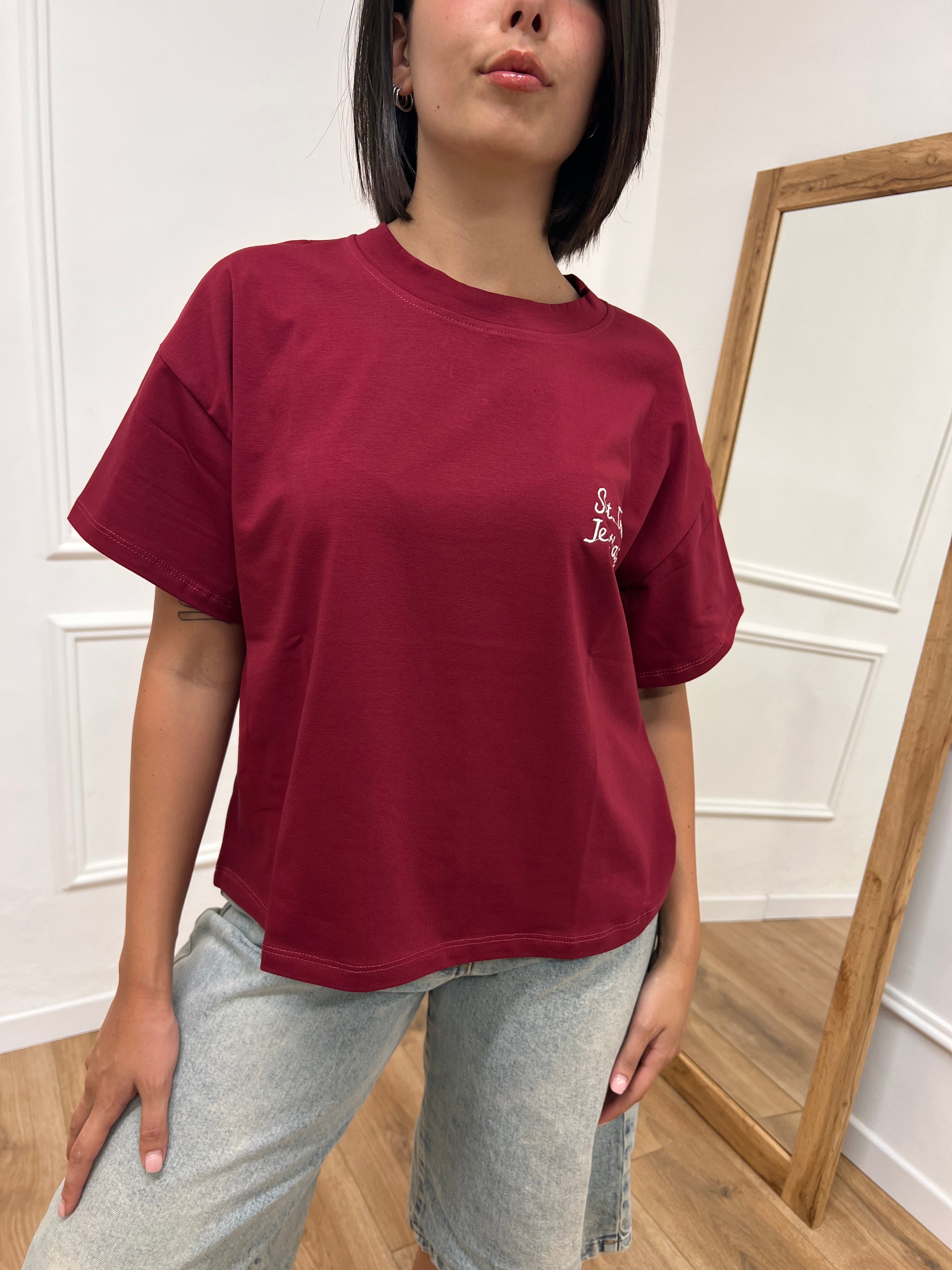 T-SHIRT M/C GIROCOLLO ST. TROPEZ INDIA MOTEL