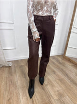 PANTALONE ECOPELLE DRITTO ROXY BAROLO SUSY MIX