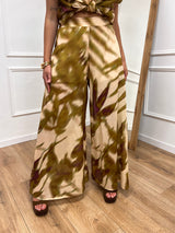 PANTALONE PALAZZO FANTASIA ASTRATTA FICO SUSY MIX