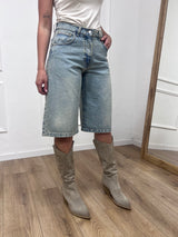 BERMUDA DENIM CAROLA SABBIATO CHIARO SUSY MIX