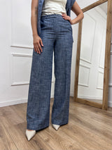 PANTALONE FULL LENGHT NORA COLOR DENIM MOTEL