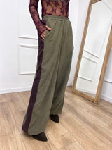 PANTALONE JOGGING BANDA ELENA VERDE SUSY MIX