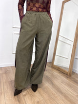 PANTALONE JOGGING BANDA ELENA VERDE SUSY MIX