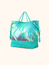 BORSA MARE MANICI CORDA FANTASIA VERDE ME FUI