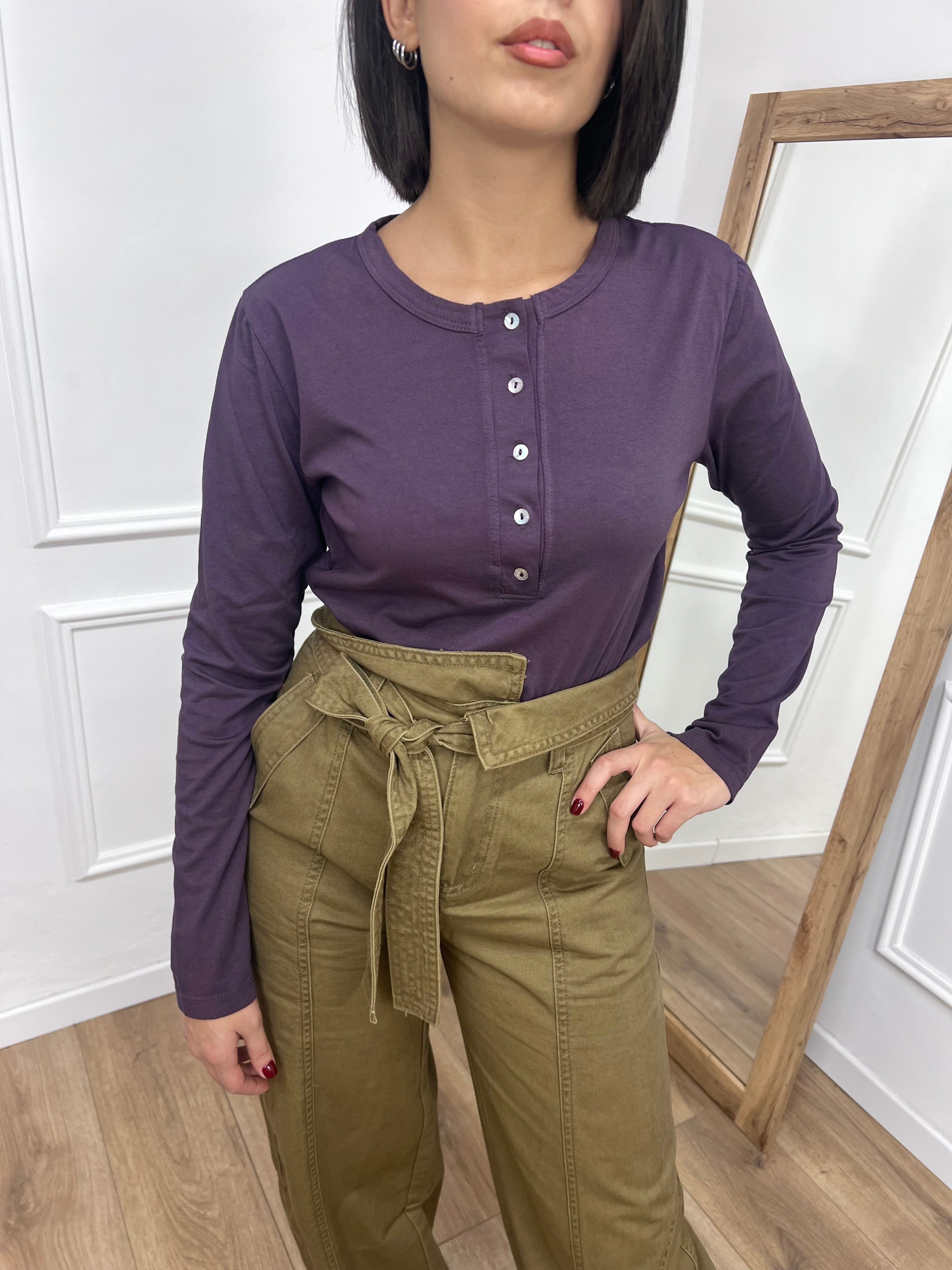 MAGLIA SERAFINO M/LUNGA PRUGNA SUSY MIX