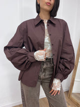 CAMICIA MANICHE PALLONCINO ILA MOGANO SUSY MIX