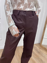 PANTALONE ECOPELLE DRITTO ROXY BAROLO SUSY MIX