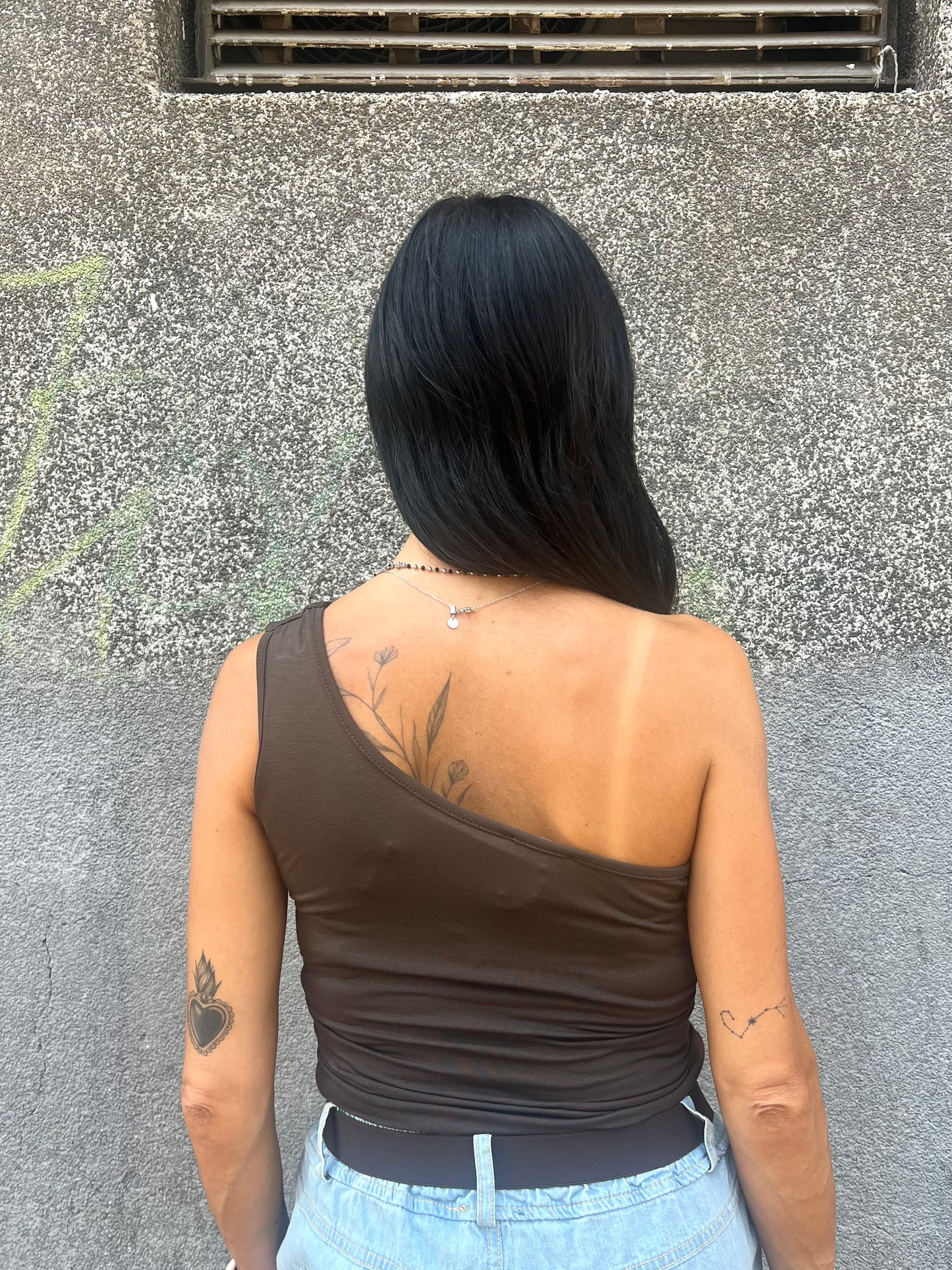SUSY MIX CANOTTA MONOSPALLA DETTAGLIO ORO ALINA MORO