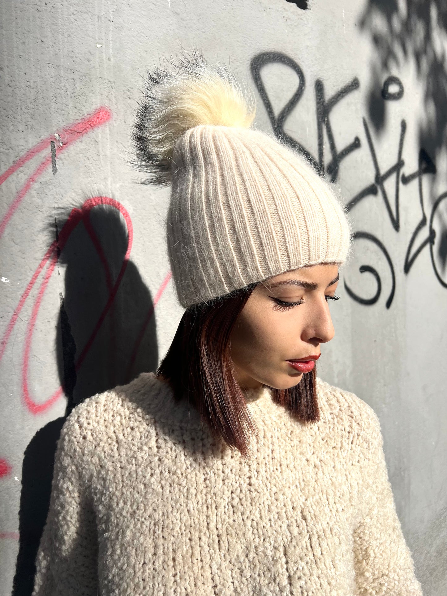 CUFFIA COSTE CON PON PON RIMOVIBILE BURRO