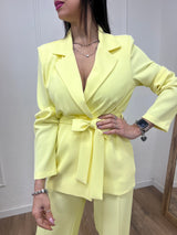 COMPLETO FLUIDO FUSCIACCA REBECCA GIALLO