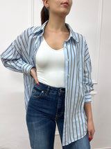 CAMICIA OVER GESSATA PENNY CELESTE SUSY MIX
