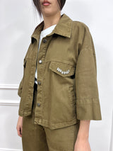 CAMICIA M/MANICA APP GIOIELLO VALE FANGO SUSY MIX
