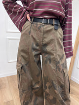 PANTALONE BARREL CARGO CAMOUFLAGE SUSY MIX