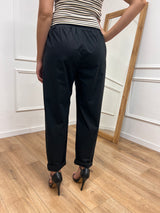 PANTALONE BOY PASSANTI T.PARACADUTE NERO SUSY MIX