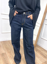 DENIM VITA ALTA PALAZZO JELISA BLU ZERO SUSY MIX