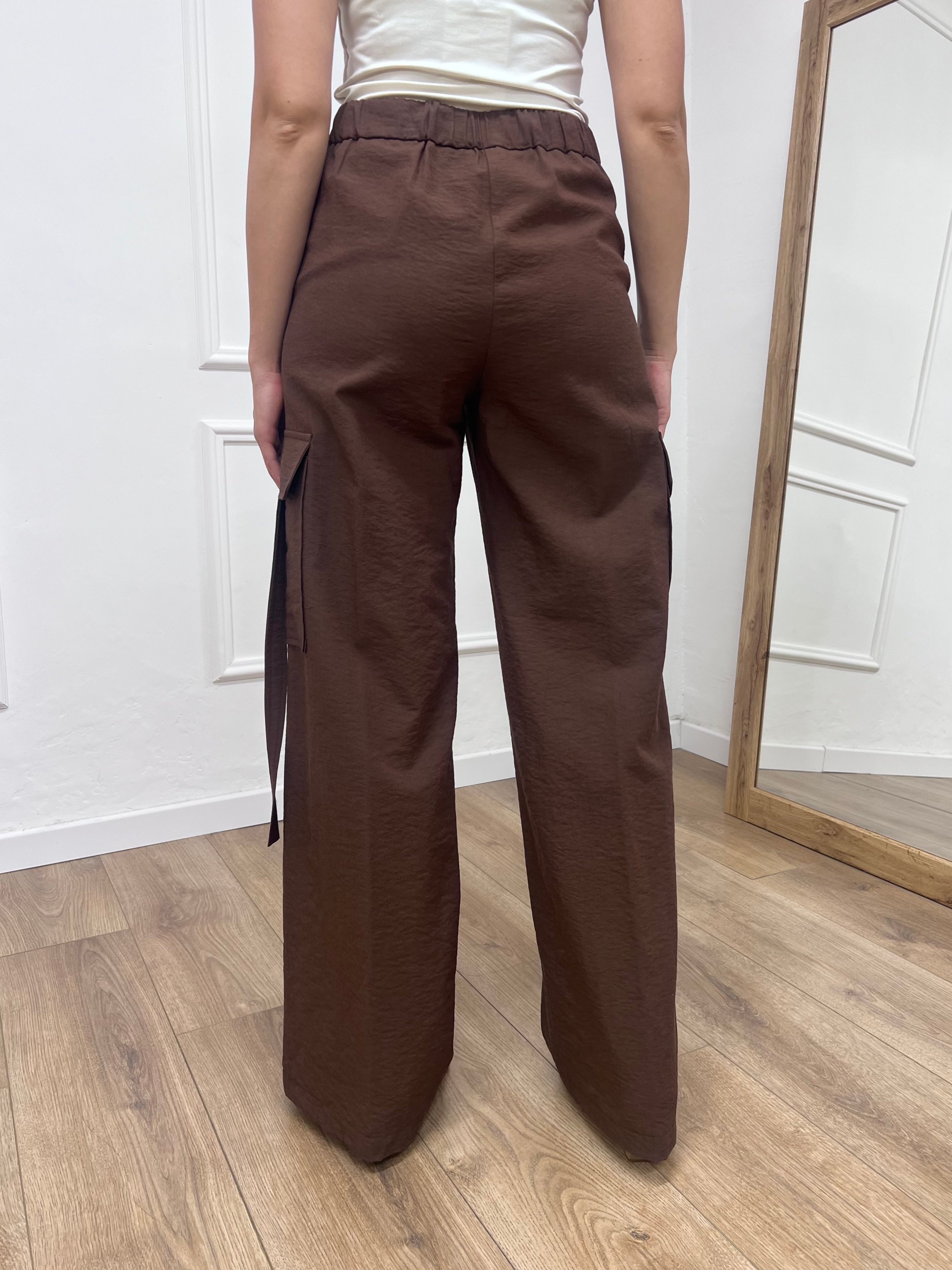 PANTALONE CARGO VITA REGOLARE ILA MORO