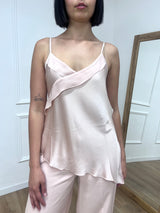 CANOTTA SATIN ASIMMETRICA IRMA ROSA SUSY MIX