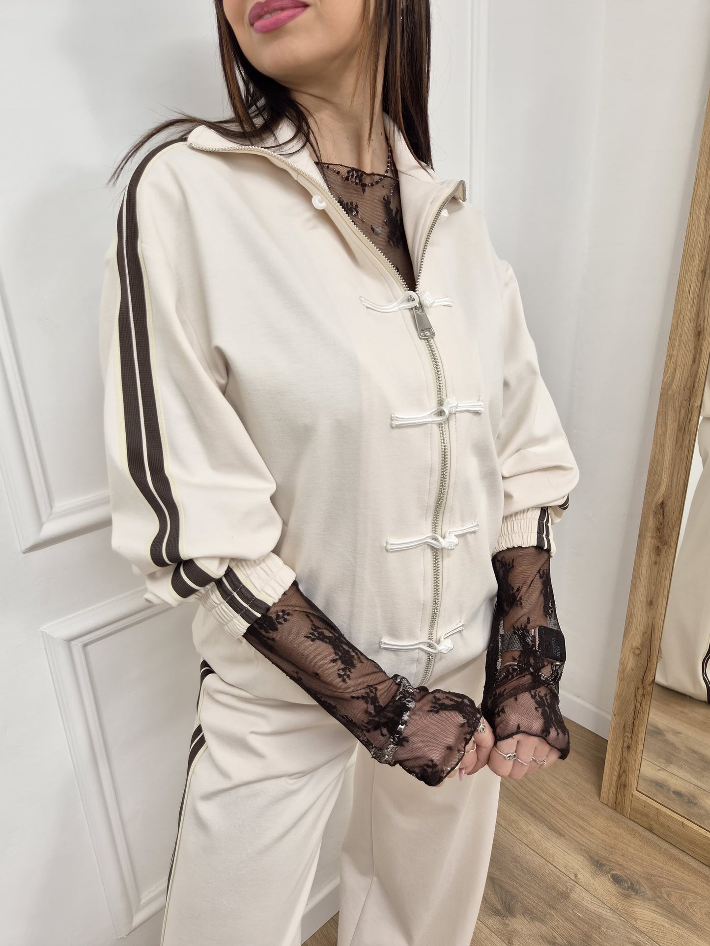 SUSY MIX FELPA ALAMARI BANDE AMALIA BURRO