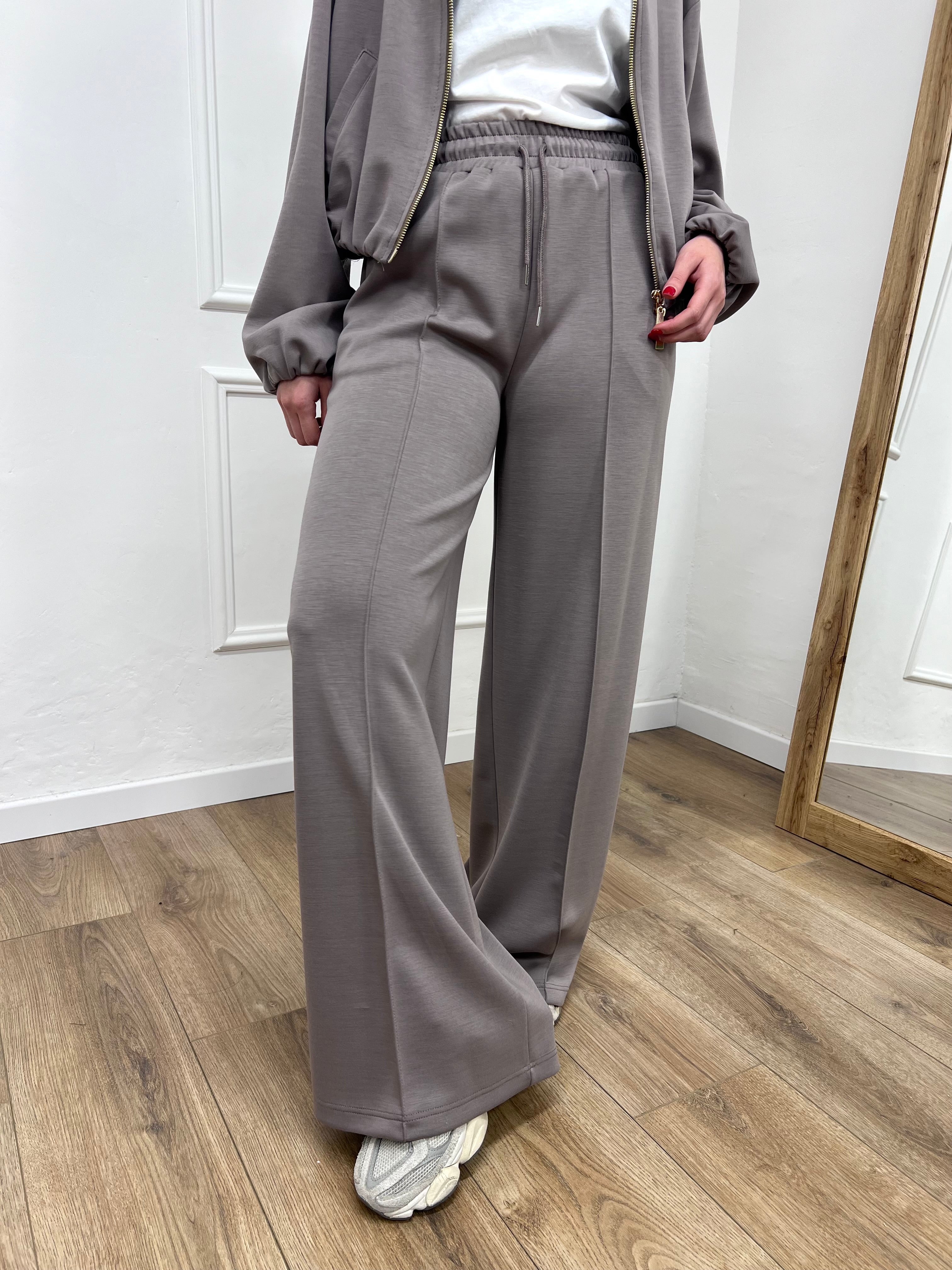 COMPLETO SCUBA FELPA & PANTALONE YLENIA CACHA SUSY MIX