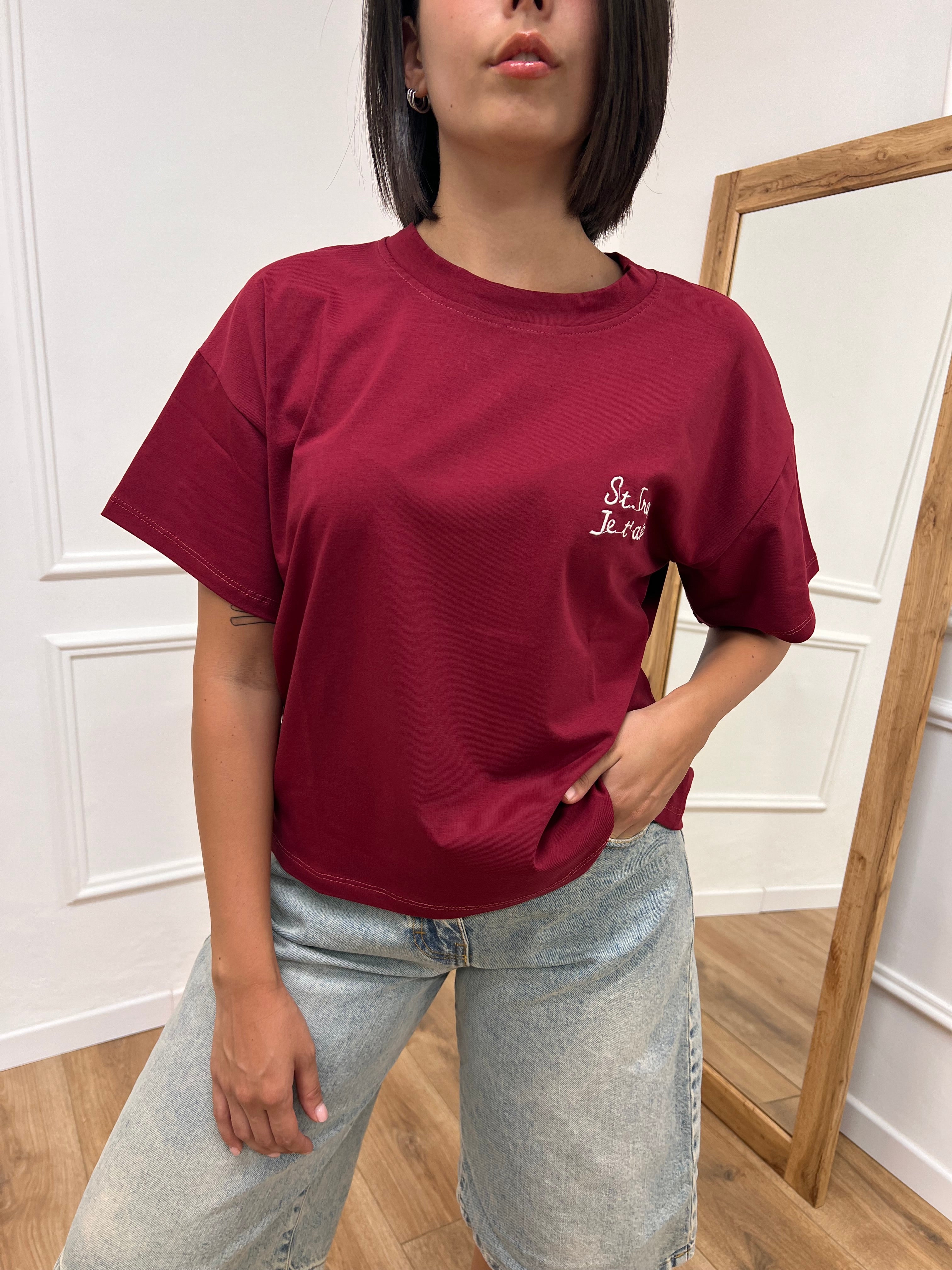 T-SHIRT M/C GIROCOLLO ST. TROPEZ INDIA MOTEL