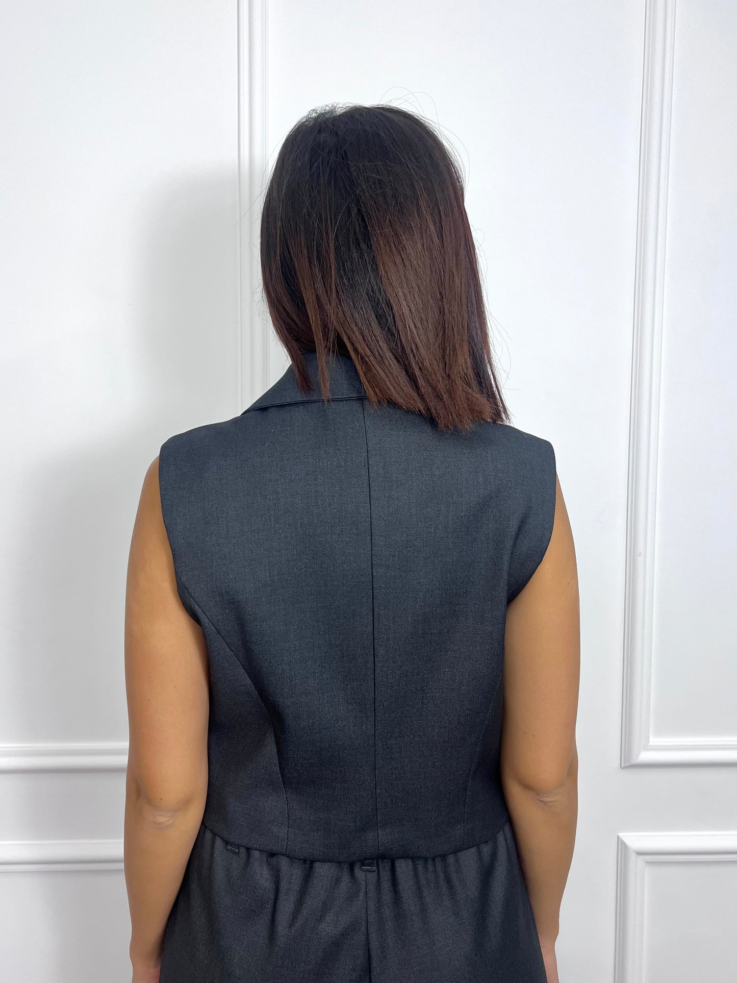 SUSY MIX GILET SARTORIALE REVER CAMILLA GRAFFITE